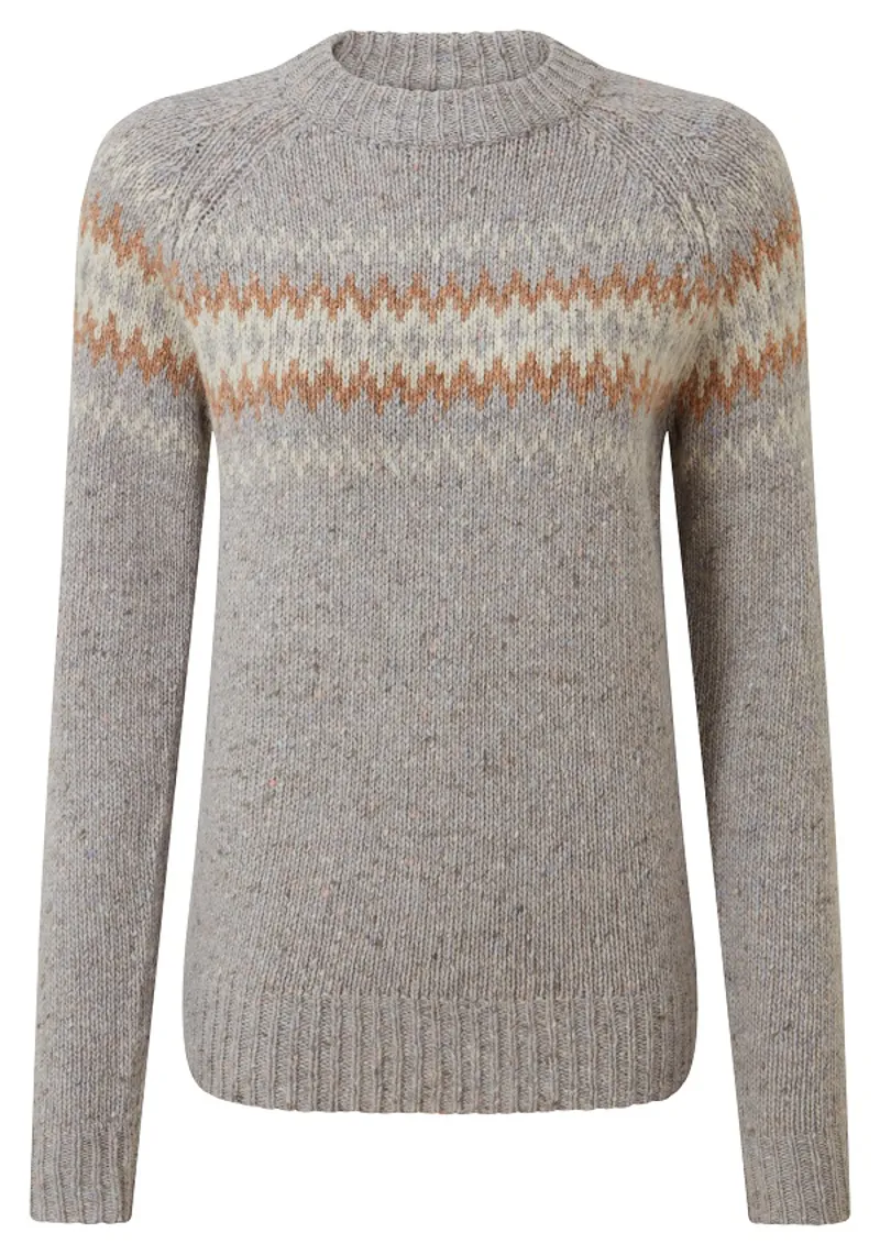 Sherpa Womens Dumji Crew Sweater Alloy